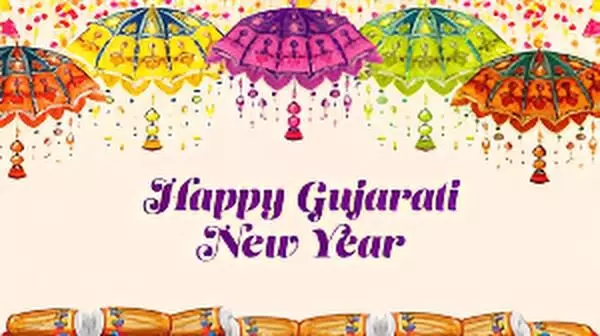 Happy Gujarati New Year 2025 ๐ช๐: Wishes, Messages, Images, and Statuses to Share on Nutan Varsh Happy Gujarati New Year 2025 ๐ช๐: Wishes, Messages, Images, and Statuses to Share on Nutan Varsh
