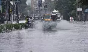 Red Alert in Six Andhra Pradesh Districts as Low Pressure Intensifies into Depression Red Alert in Six Andhra Pradesh Districts as Low Pressure Intensifies into Depression