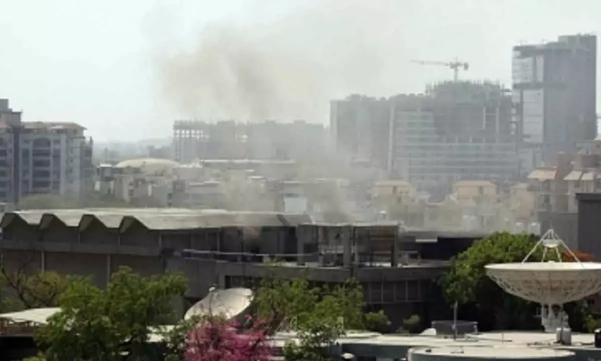 Fire at ISRO’s IT server building in Ahmedabad, no casualties reported