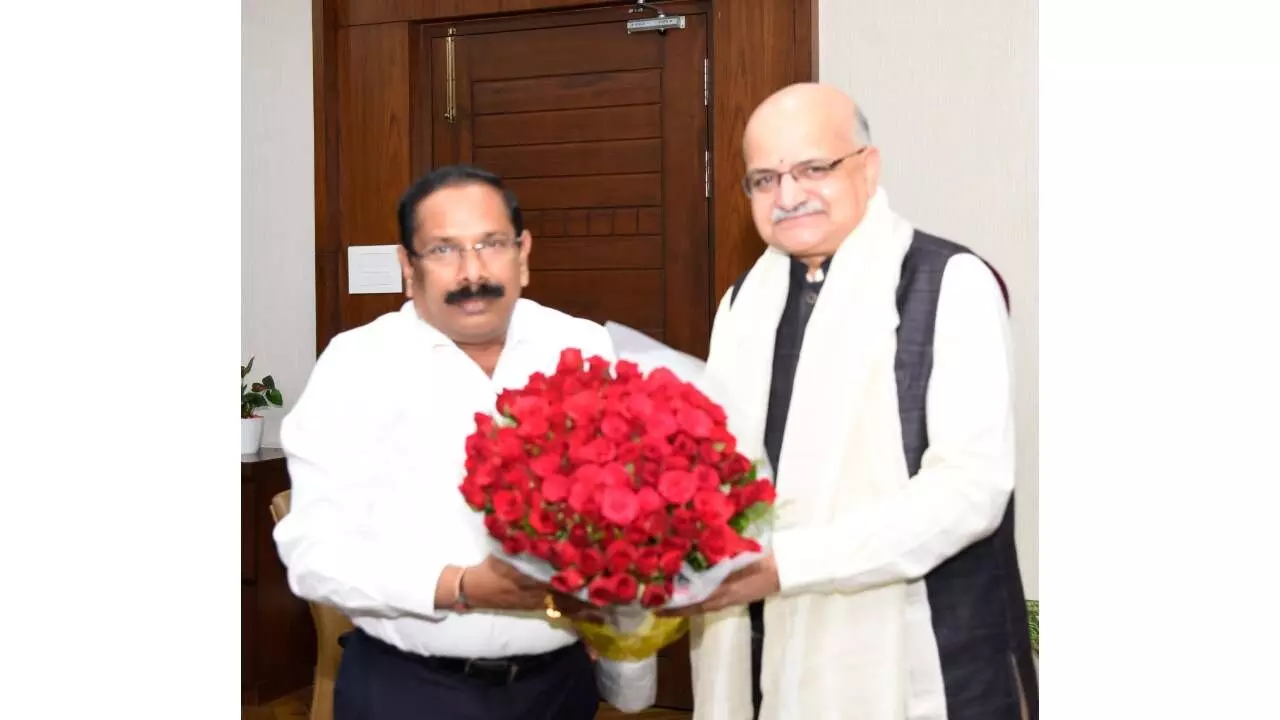 NITI Aayog CEO seeks report on developing mega container port in AP NITI Aayog CEO seeks report on developing mega container port in AP