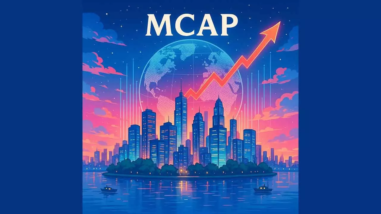 Mcap of top-7 firms jumps by Rs1.55L cr Mcap of top-7 firms jumps by Rs1.55L cr