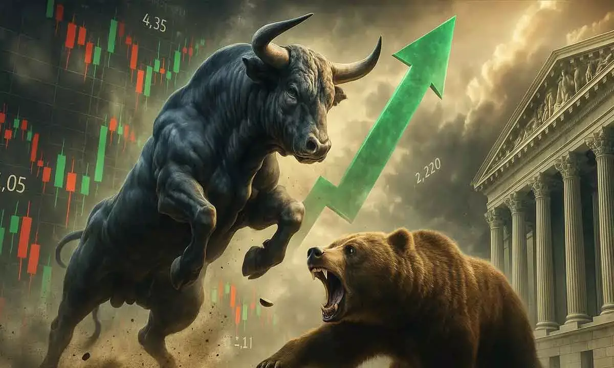 Benchmarks inch higher tracking global rally