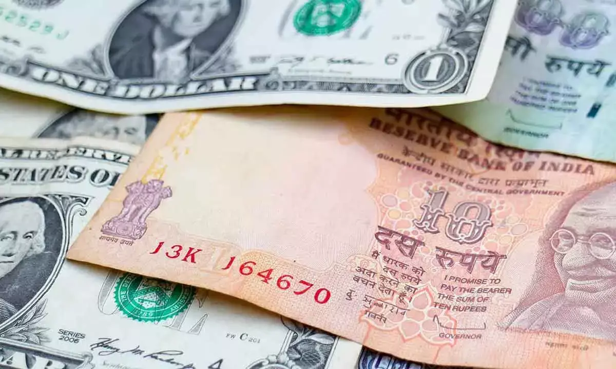 Rupee slumps 43ps to 88.26/$