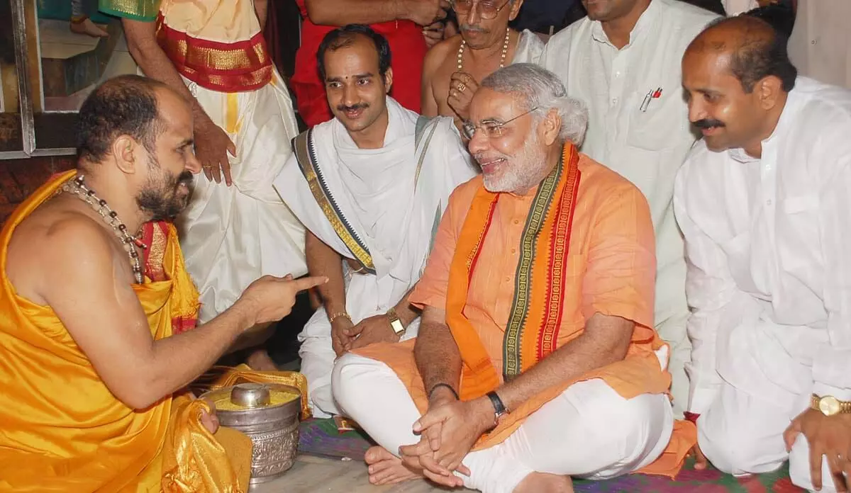Prime Minister Narendra Modi to Visit Udupi’s Sri Krishna Math on November 28