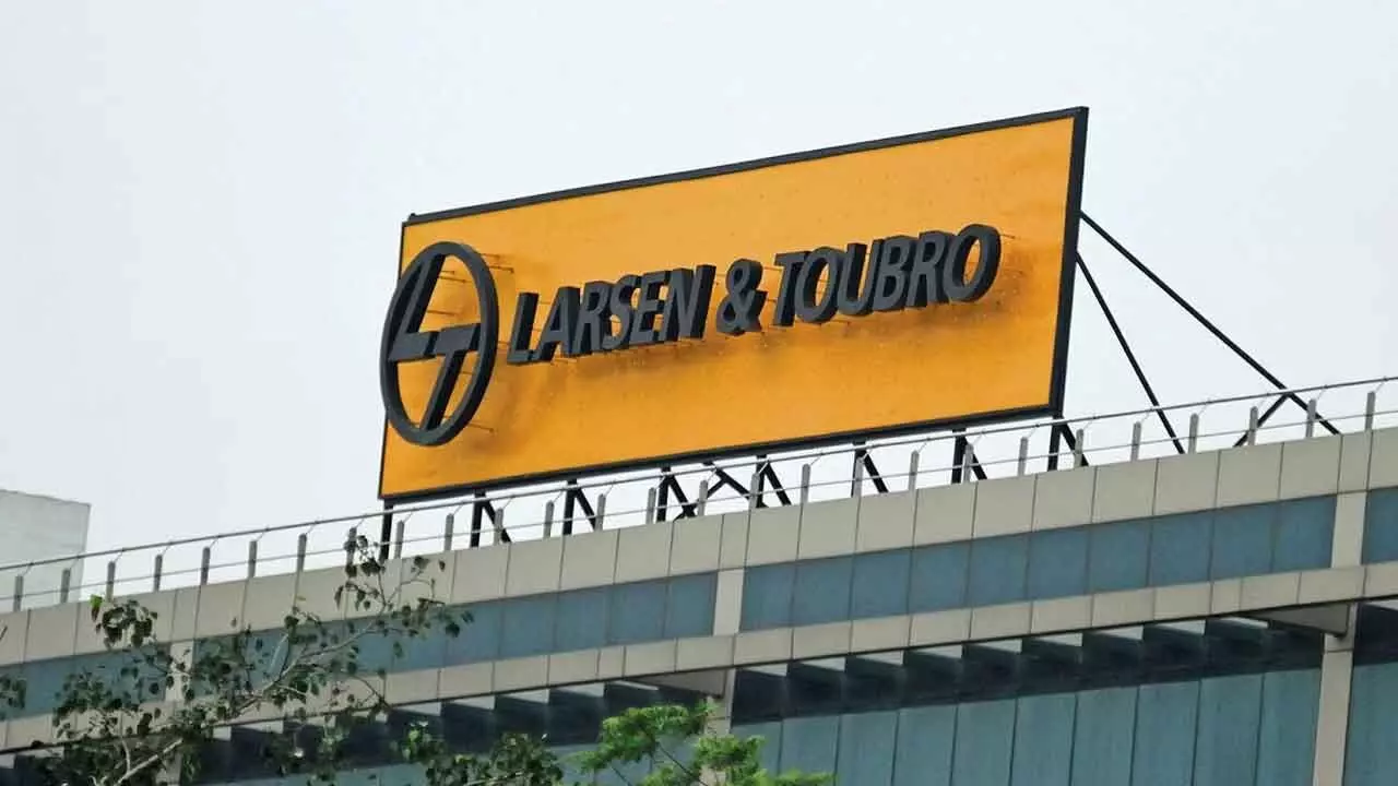 L&T shares end nearly 1% higher L&T shares end nearly 1% higher