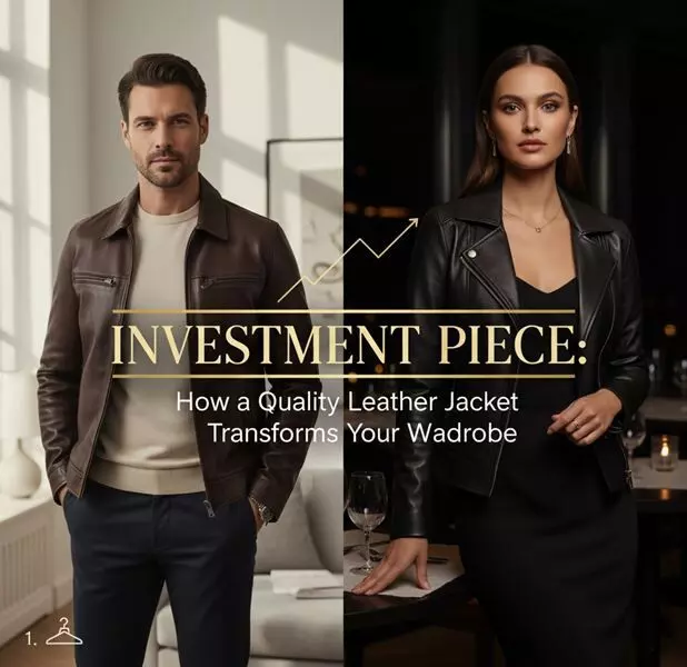 Investment Piece: How a Quality Leather Jacket Transforms Your Wardrobe Investment Piece: How a Quality Leather Jacket Transforms Your Wardrobe