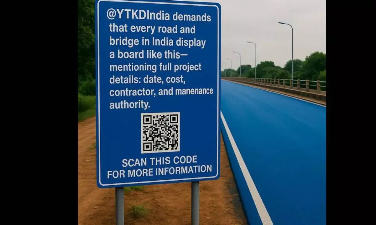 IRF welcomes highways ministrys move to install QR code on road projs