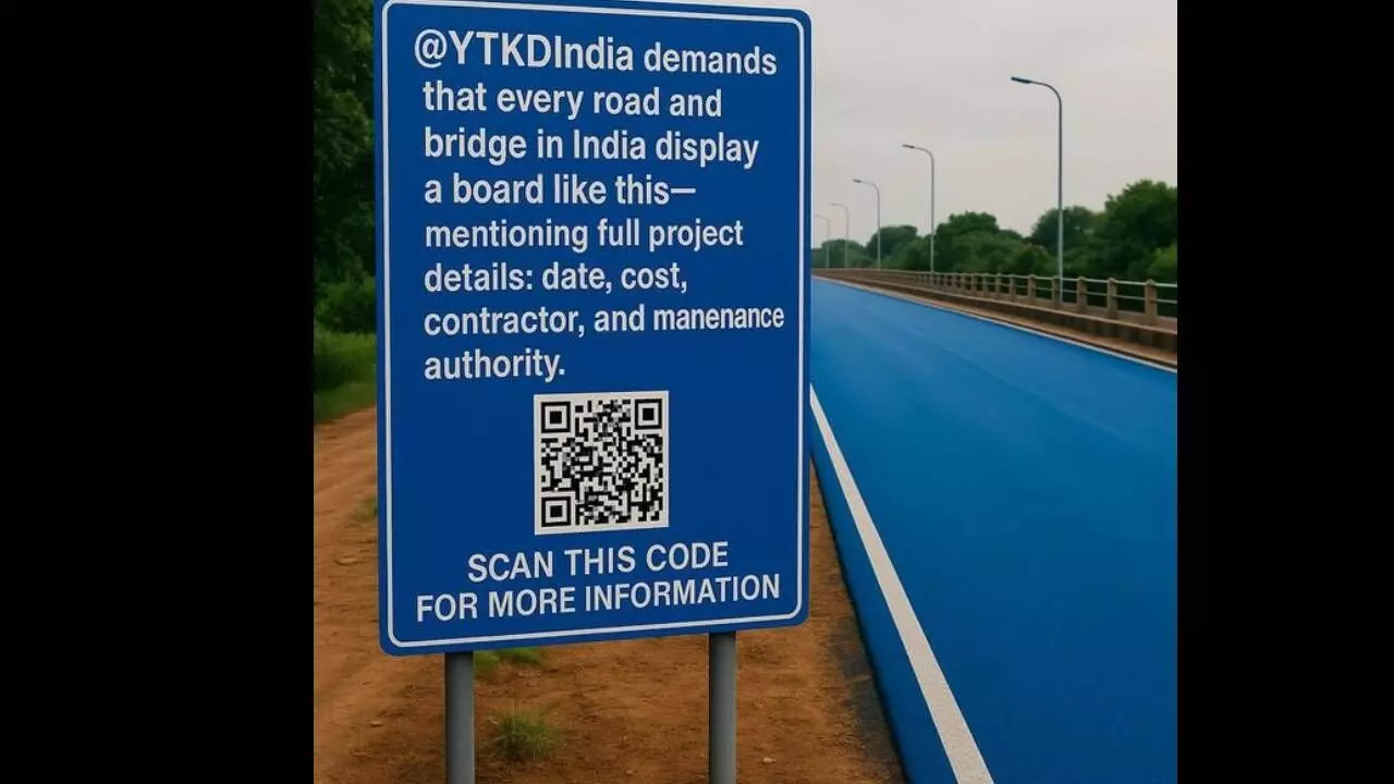 IRF welcomes highways ministrys move to install QR code on road projs IRF welcomes highways ministrys move to install QR code on road projs