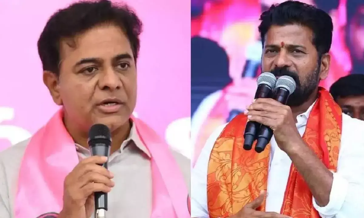 KTR challenges Revanth to public debate, slams two years of Cong rule