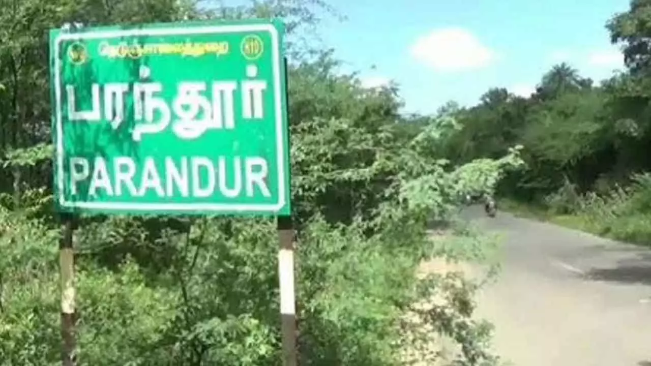 Land acquisition for Parandur airport in Chennai speeds up, Rs 400 cr paid to landowners Land acquisition for Parandur airport in Chennai speeds up, Rs 400 cr paid to landowners