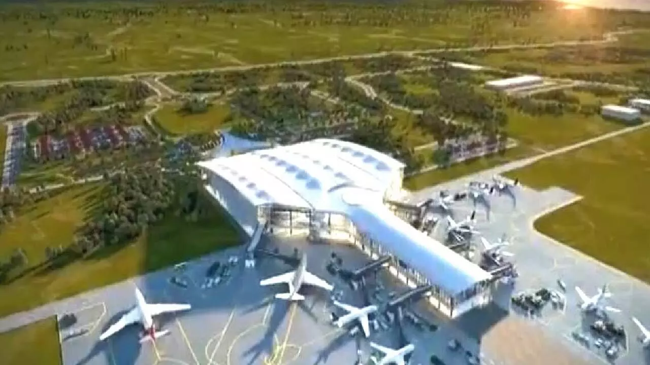 First flight from Bhogapuram Intl airport may take off by January-end First flight from Bhogapuram Intl airport may take off by January-end