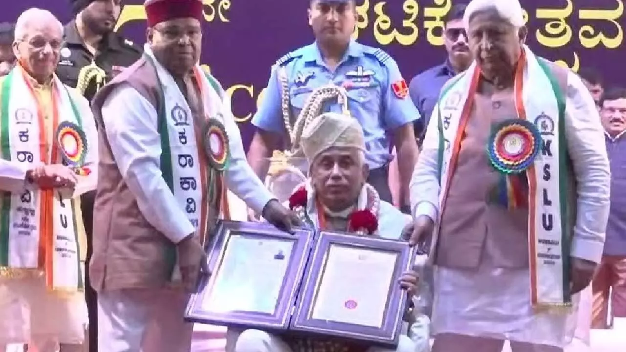 AP Governor Abdul Nazeer conferred honorary doctorate AP Governor Abdul Nazeer conferred honorary doctorate