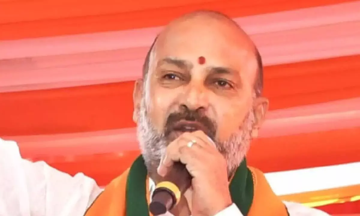 Bandi Sanjay fumes over denial of padyatra permission in Jubilee Hills