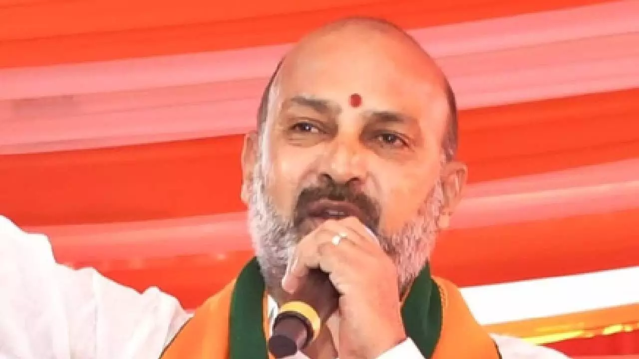 Bandi Sanjay fumes over denial of padyatra permission in Jubilee Hills