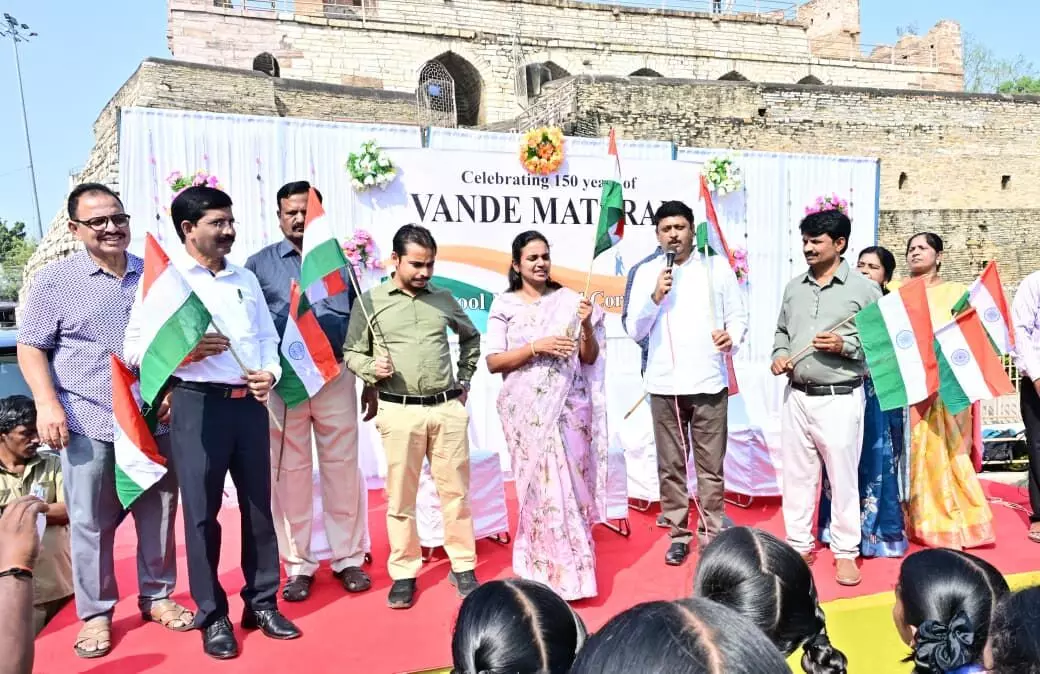 Vande Mataram is the embodiment of India’s soul,” says District Collector Dr Siri Vande Mataram is the embodiment of India’s soul,” says District Collector Dr Siri