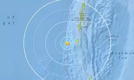 Earthquake of 5.4 Magnitude Strikes Andaman Sea; Tremors Felt Across Islands, No Casualties Reported