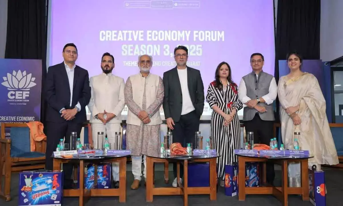 Creative Economy Forum-2025: Entrepreneurs, policymakers, and innovators discuss ways to achieve ‘Creative Bharat’
