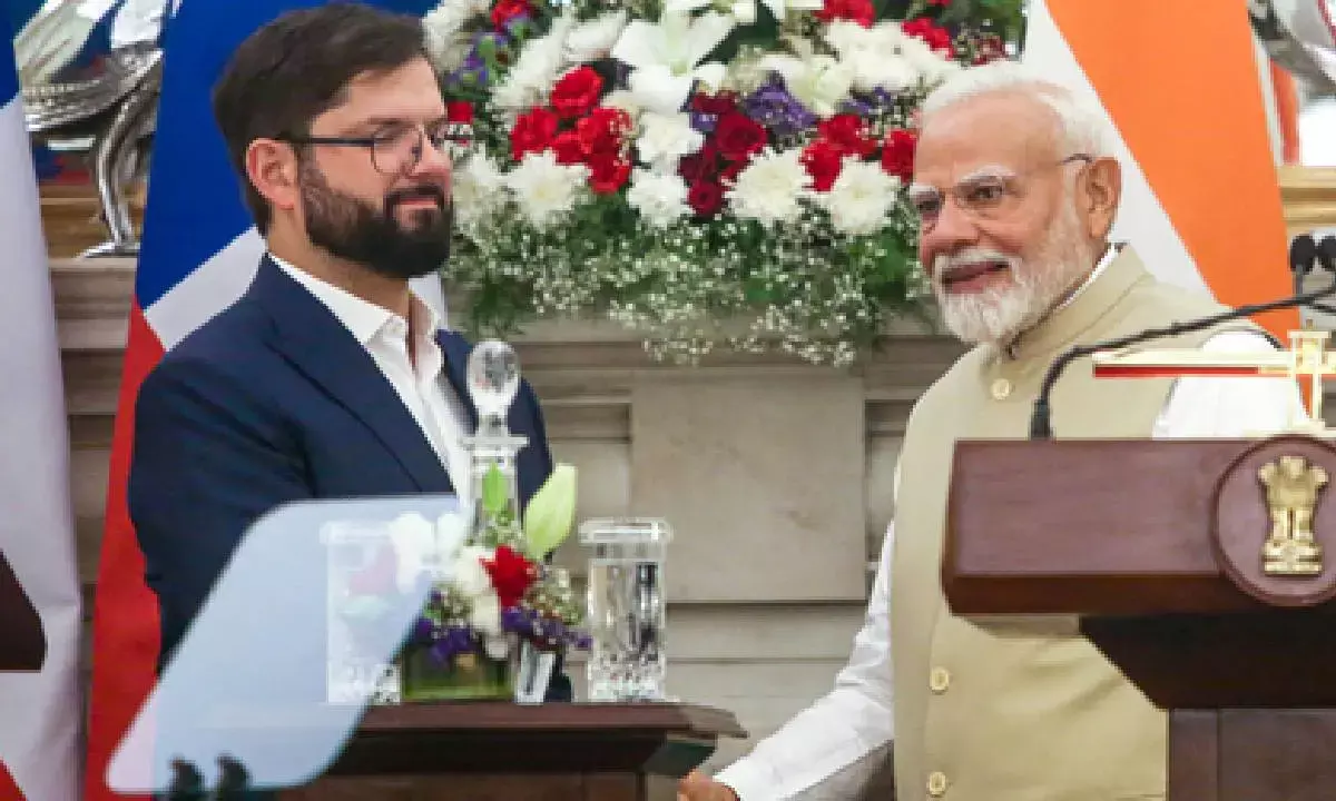 India, Chile agree to boost trade, health & defence ties India, Chile agree to boost trade, health & defence ties