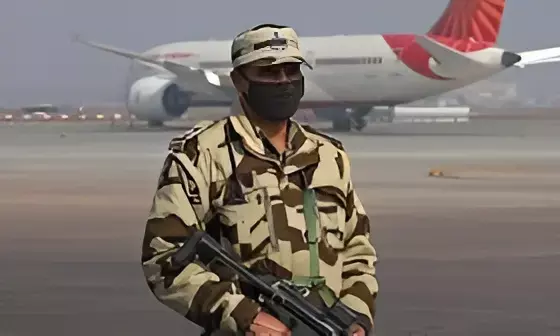 Bomb Scare at Delhi’s IGI Airport, 4 Other Airports Named; Air India Express Flight Evacuated After Mid-Air Threat