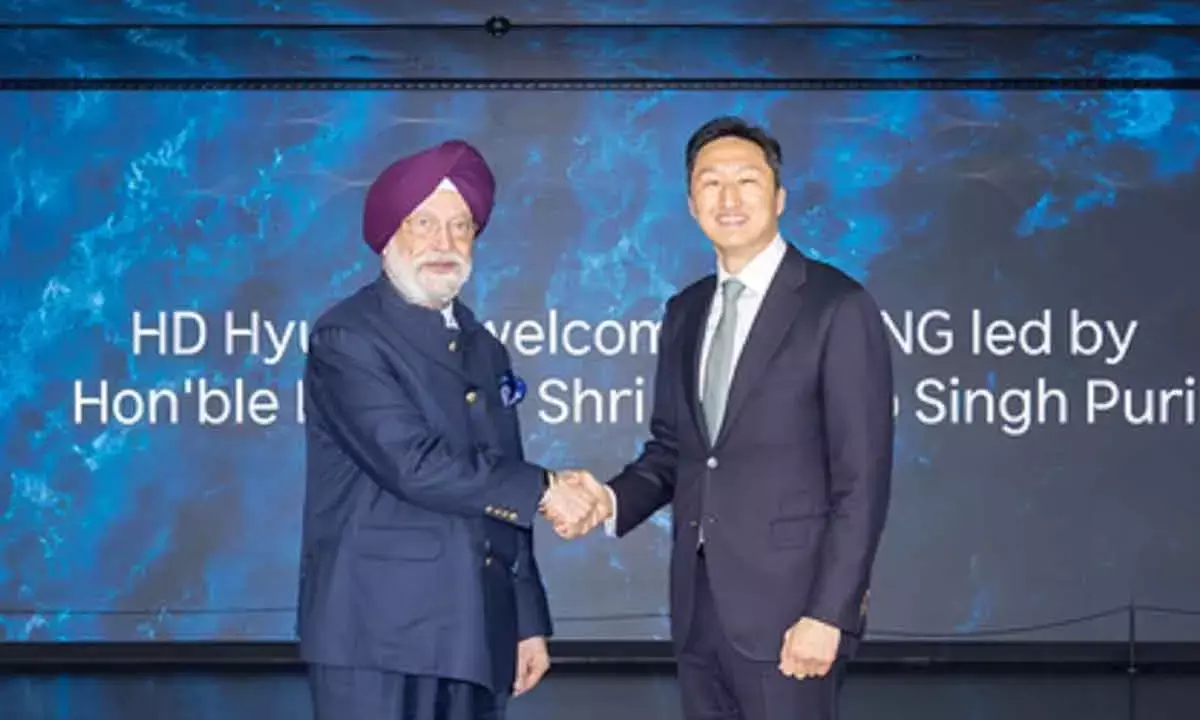 Hardeep Puri, HD Hyundai chief discuss tieup in shipbuilding