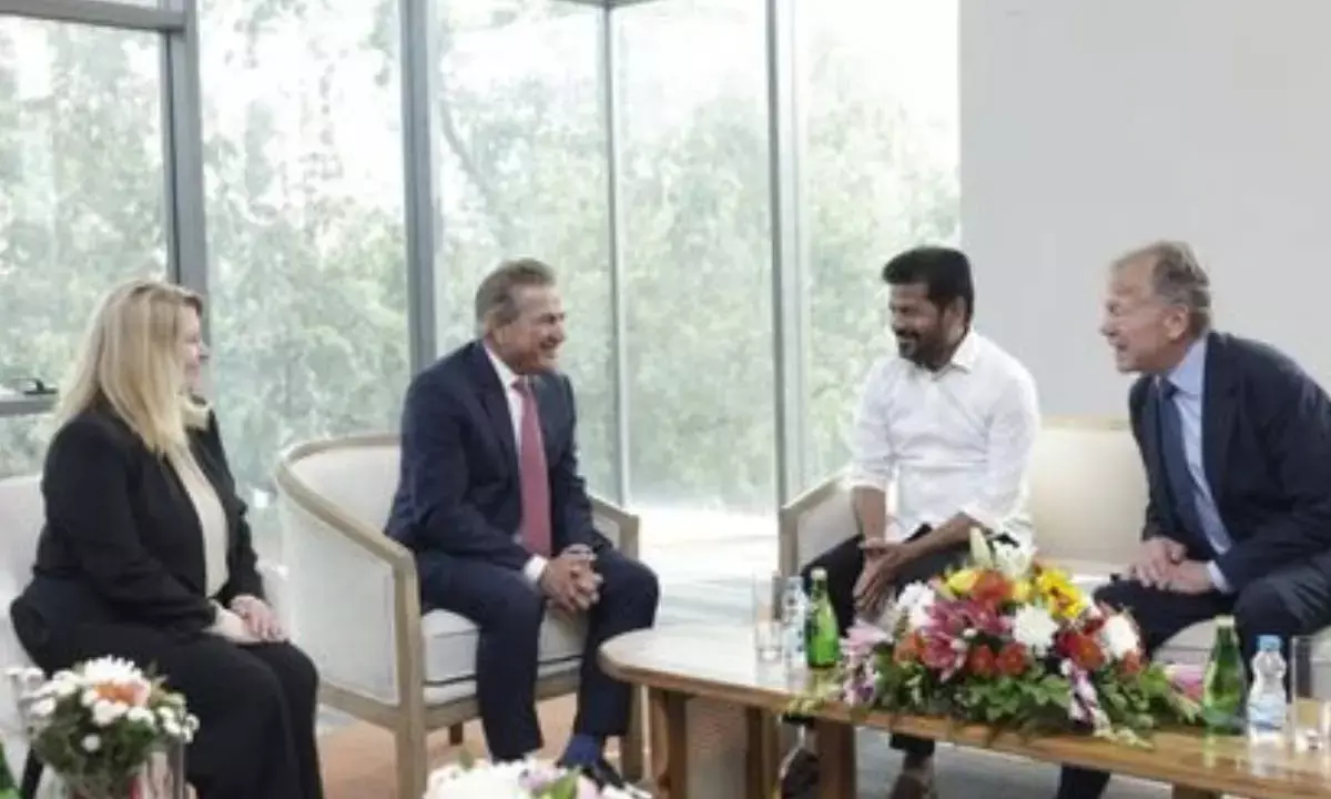 Revanth Reddy courts global investors for ‘future Telangana’