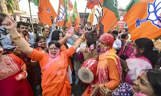 Bihar Election Results 2025: NDA Heads for Landslide Victory, BJP Dominates Vote Count