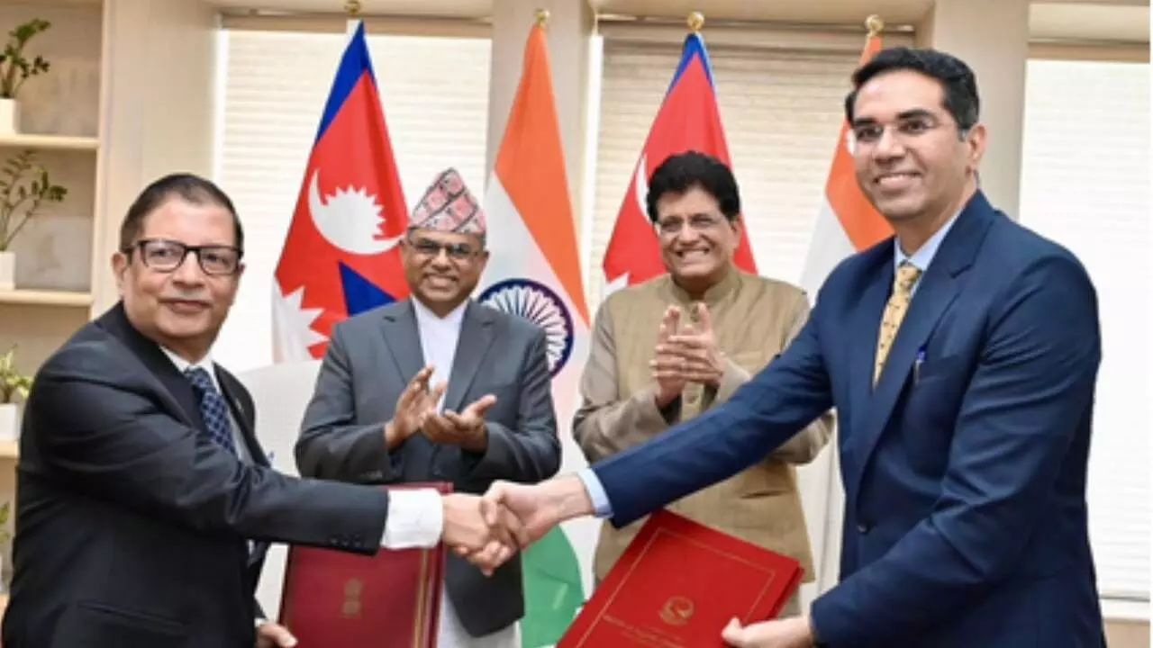 India, Nepal to expand trade via rail route, ink pact