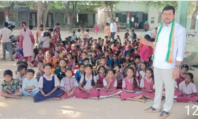 Dilapidated Classrooms Put 200 Students at Risk: BJP Demands Immediate Action.