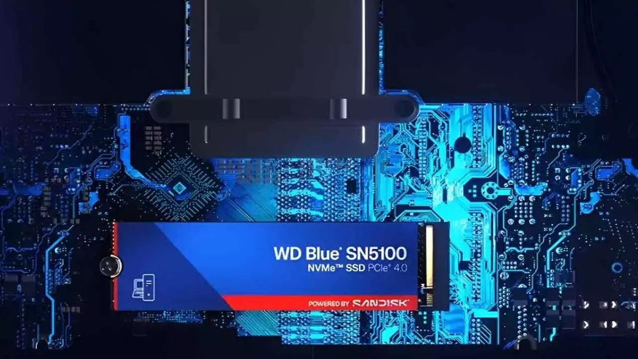 Sandisk launches WD Blue SSD Sandisk launches WD Blue SSD