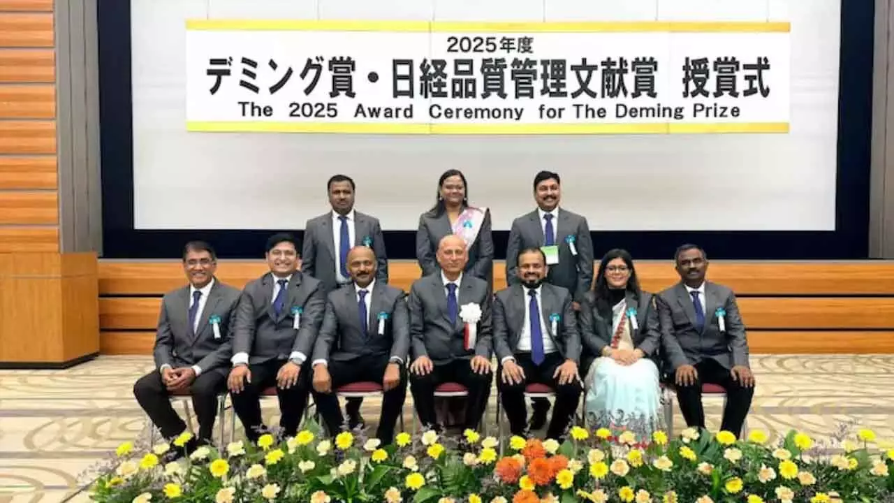 Tata AutoComp wins third Deming prize Tata AutoComp wins third Deming prize