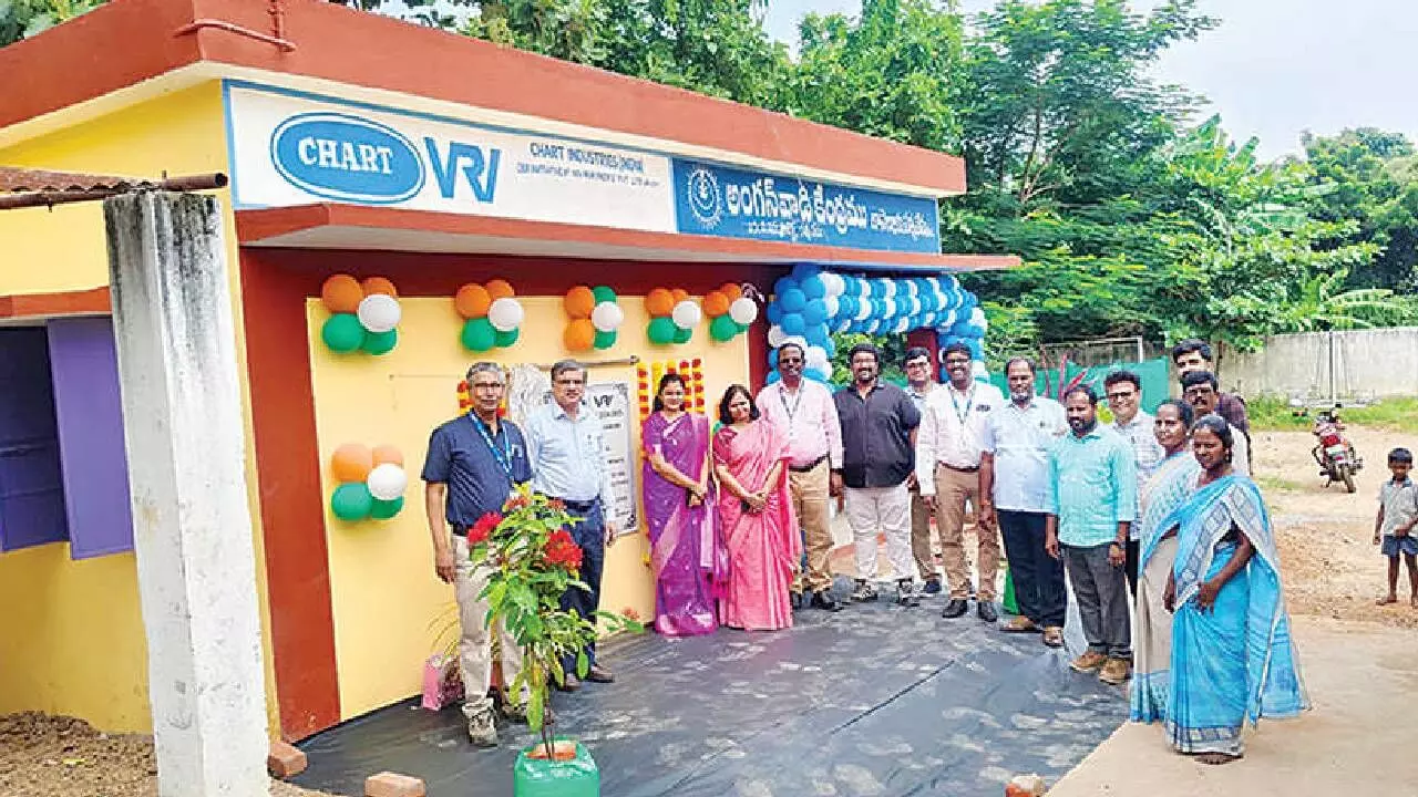 Sri City units dedicate edu infra under CSR initiatives Sri City units dedicate edu infra under CSR initiatives