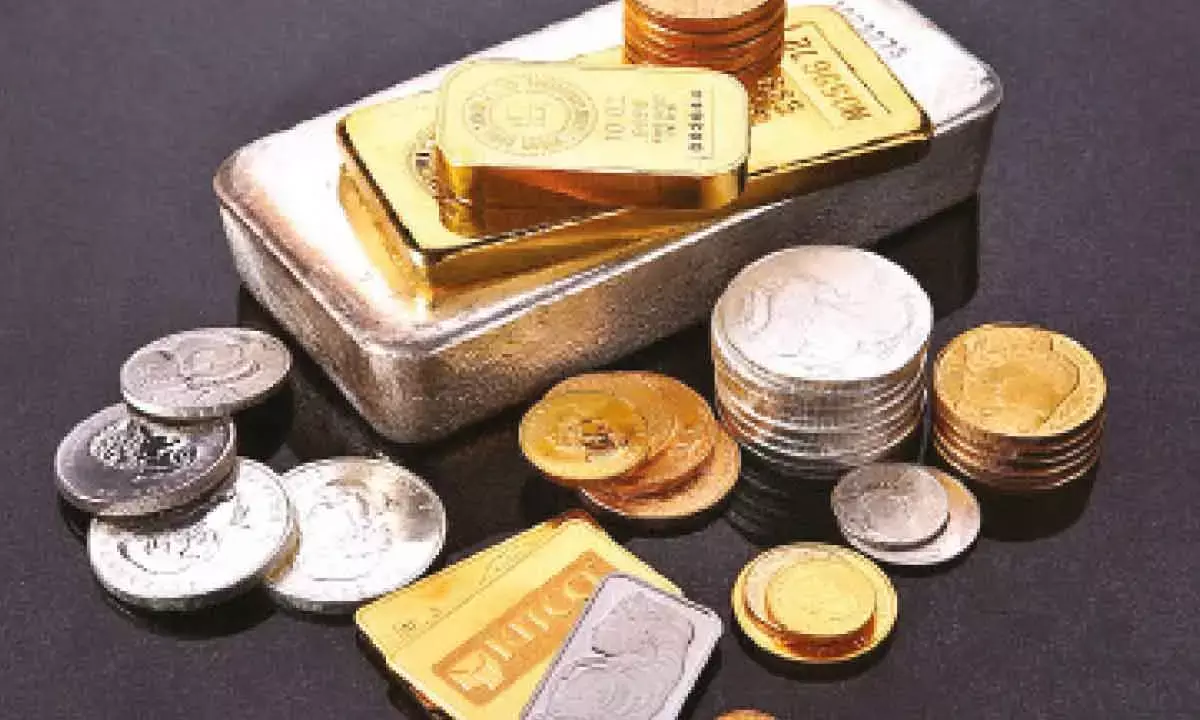 Silver leaps Rs 11,500 to fresh record, gold rises Rs 800