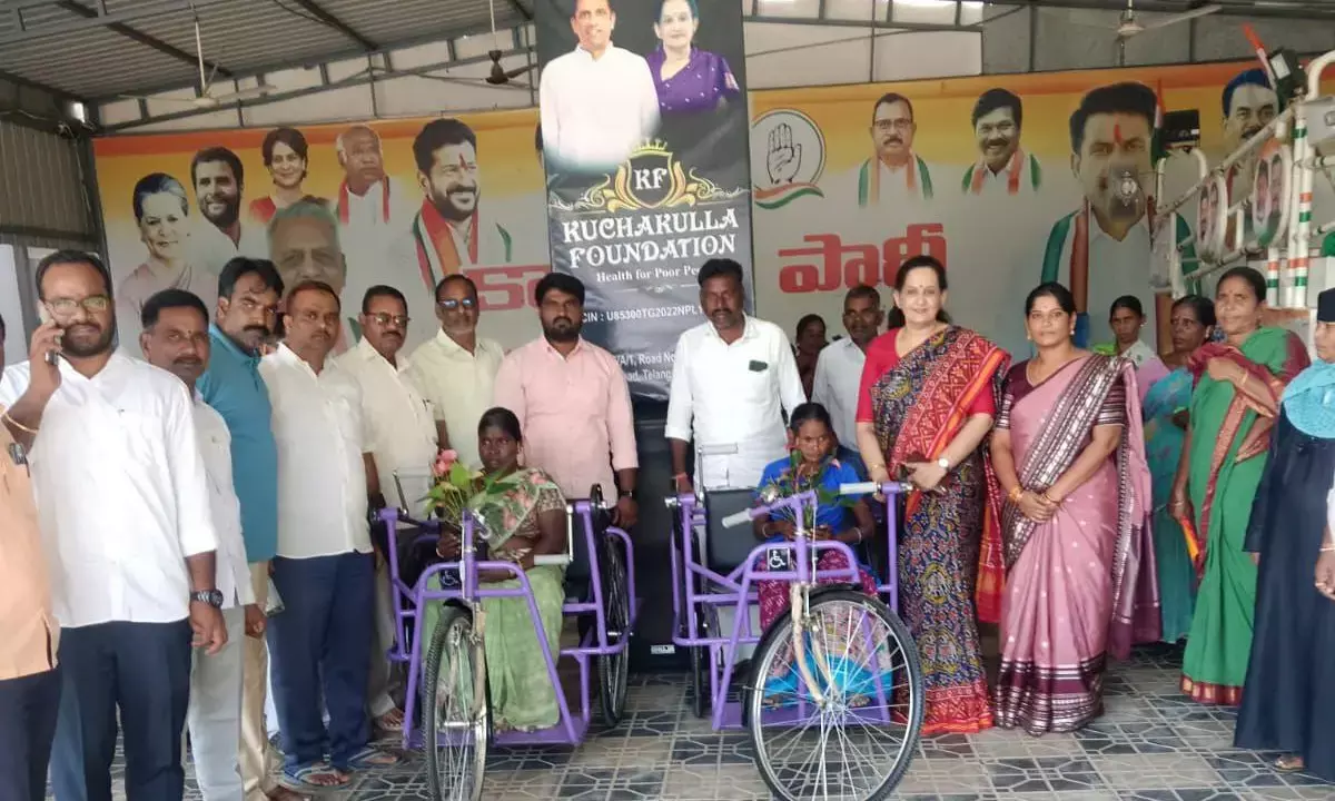 Support Extended to Students and Persons with Disabilities by Kuchukulla Foundation