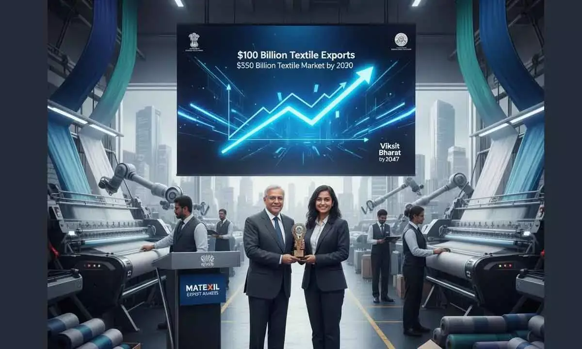 India on track to $100-bn textiles exports by 2030