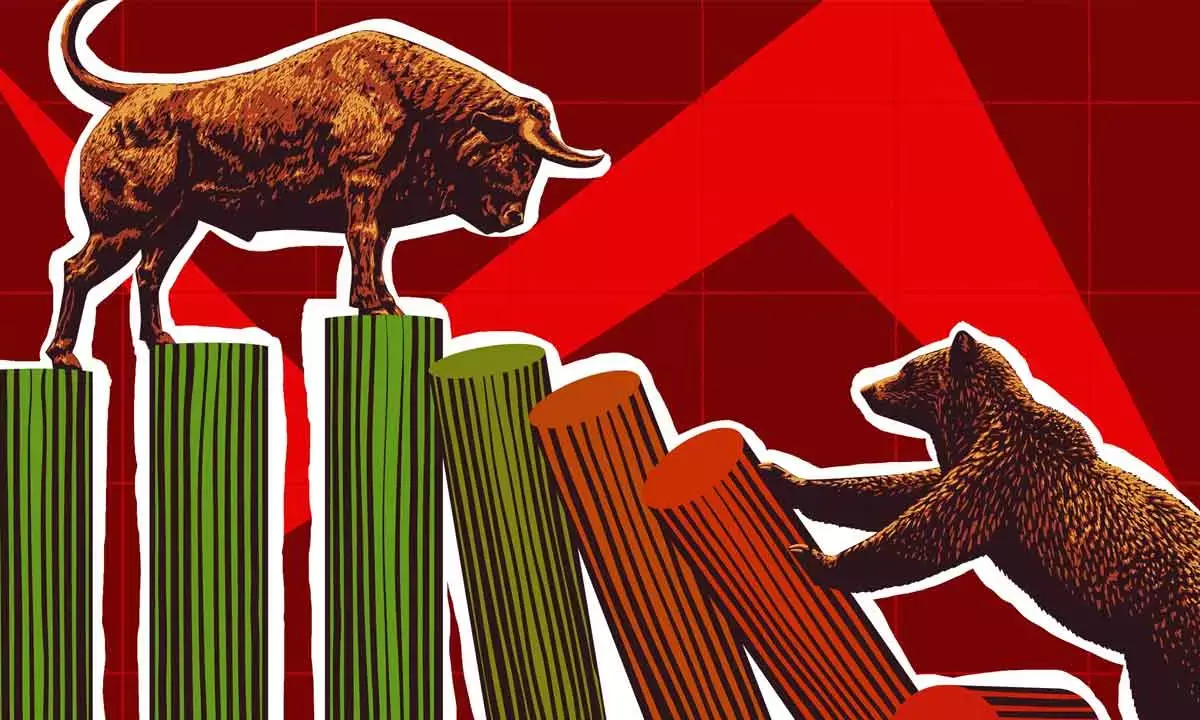 Indices snap 2-day rally due to weak global cues