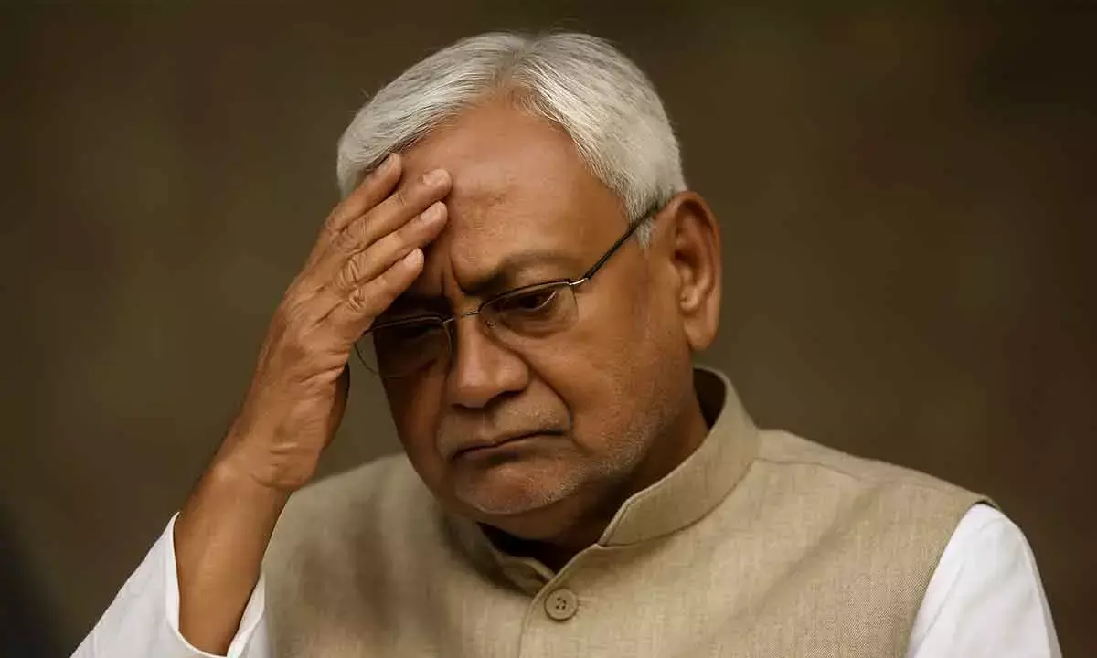 Nitish Kumar: Story of unique political decline