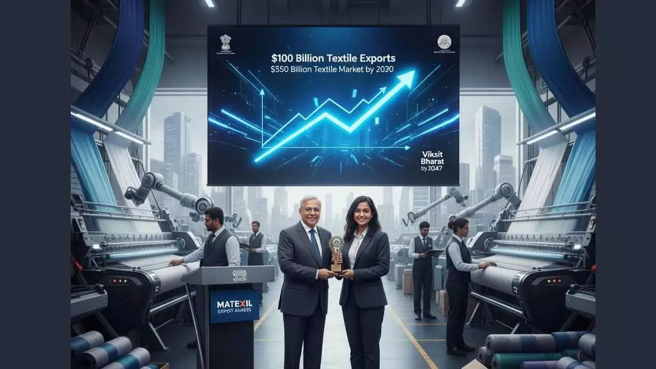 India on track to $100-bn textiles exports by 2030