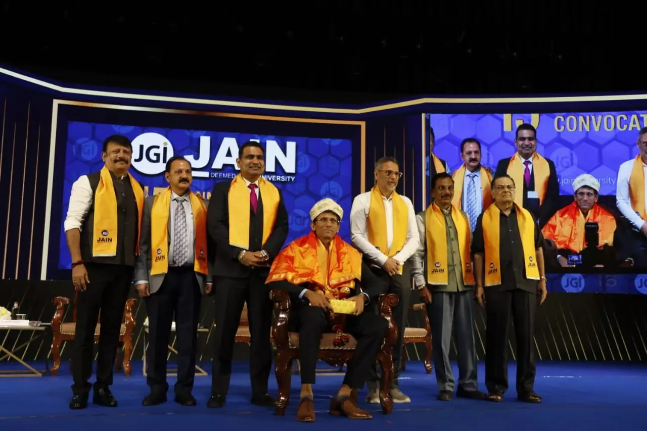 JAIN University Confers Honorary Doctorate on Former Indian Cricketer Venkatesh Prasad