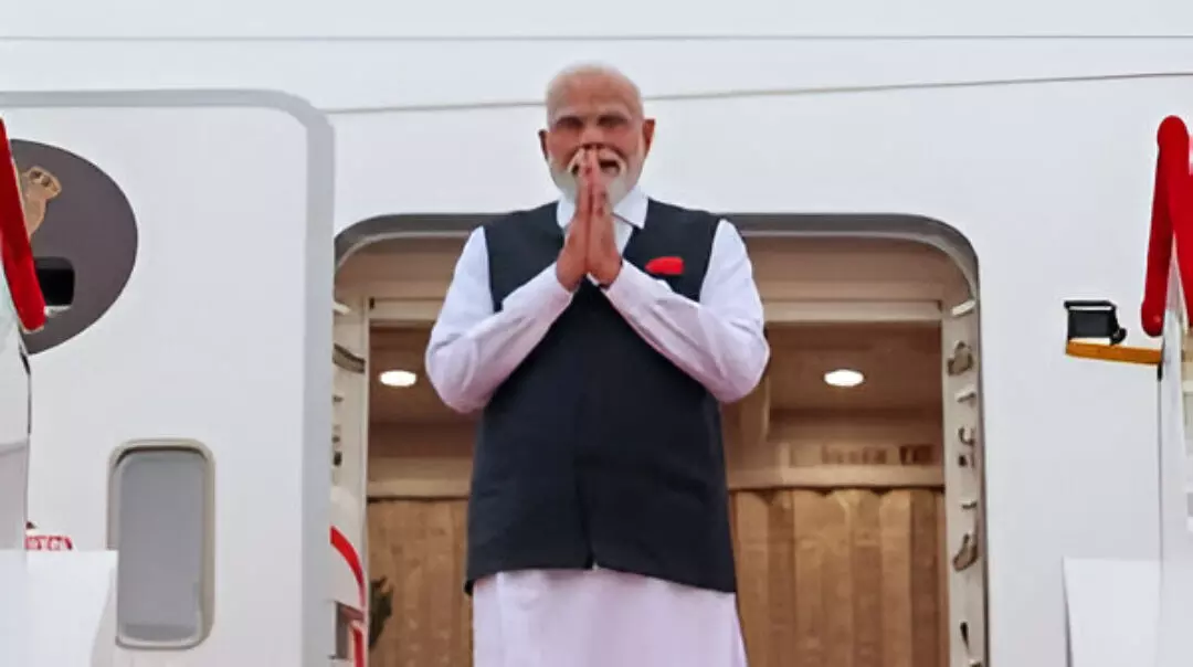 PM Modi Arrives in South Africa for G20 Summit, To Address Key Sessions