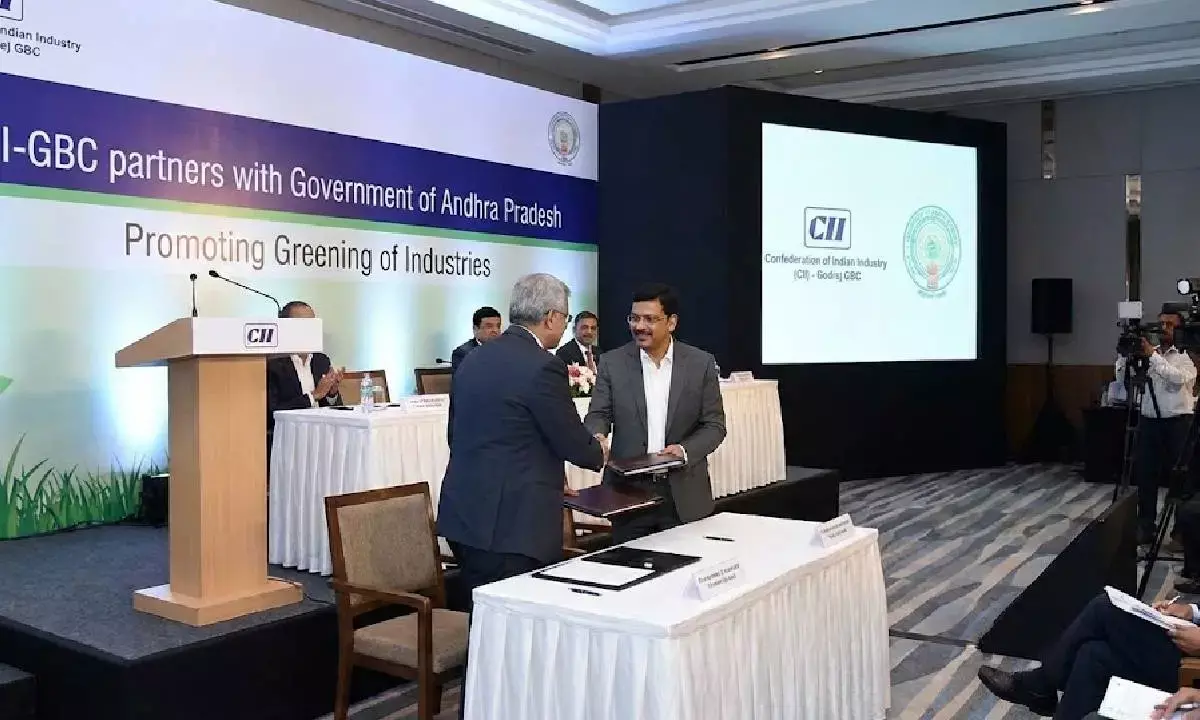 CII-GBC partners with AP Govt to promote greening of industries