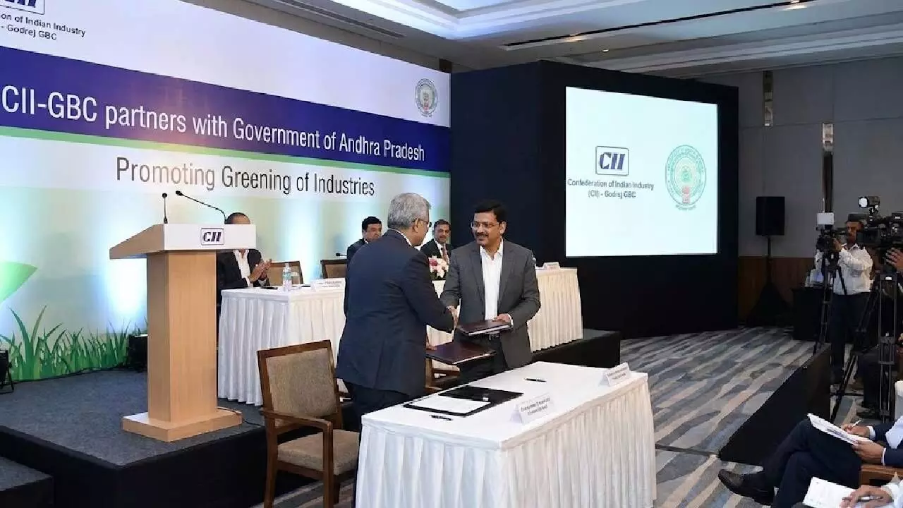 CII-GBC partners with AP Govt to promote greening of industries