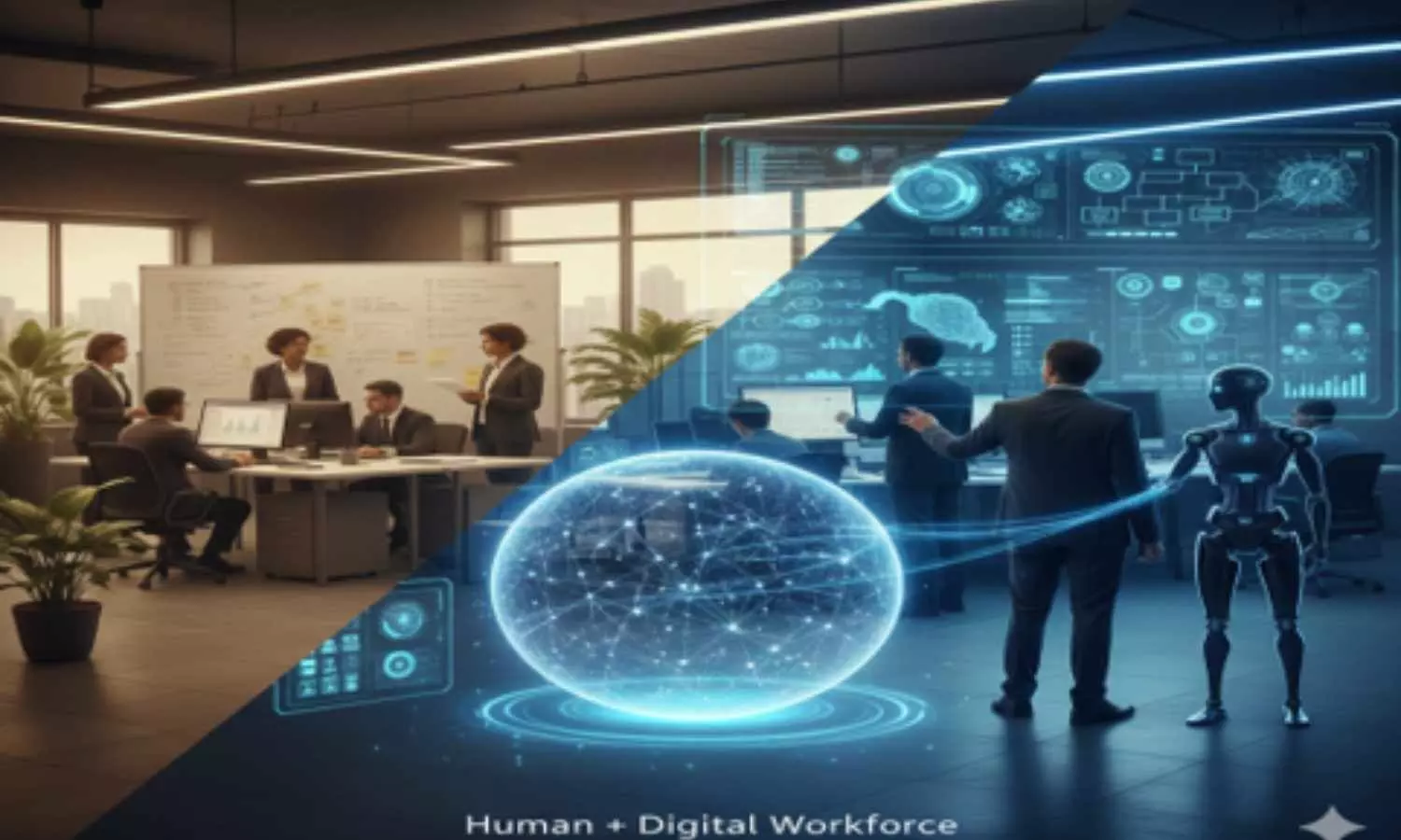 The Human + Digital Workforce – A Monumental Shift in the World of Work The Human + Digital Workforce – A Monumental Shift in the World of Work