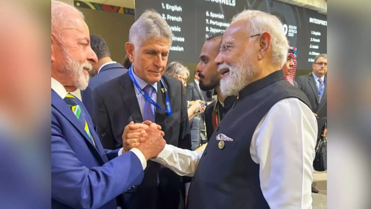 PM Modi, Brazil President Lula vow to boost trade, cultural ties PM Modi, Brazil President Lula vow to boost trade, cultural ties