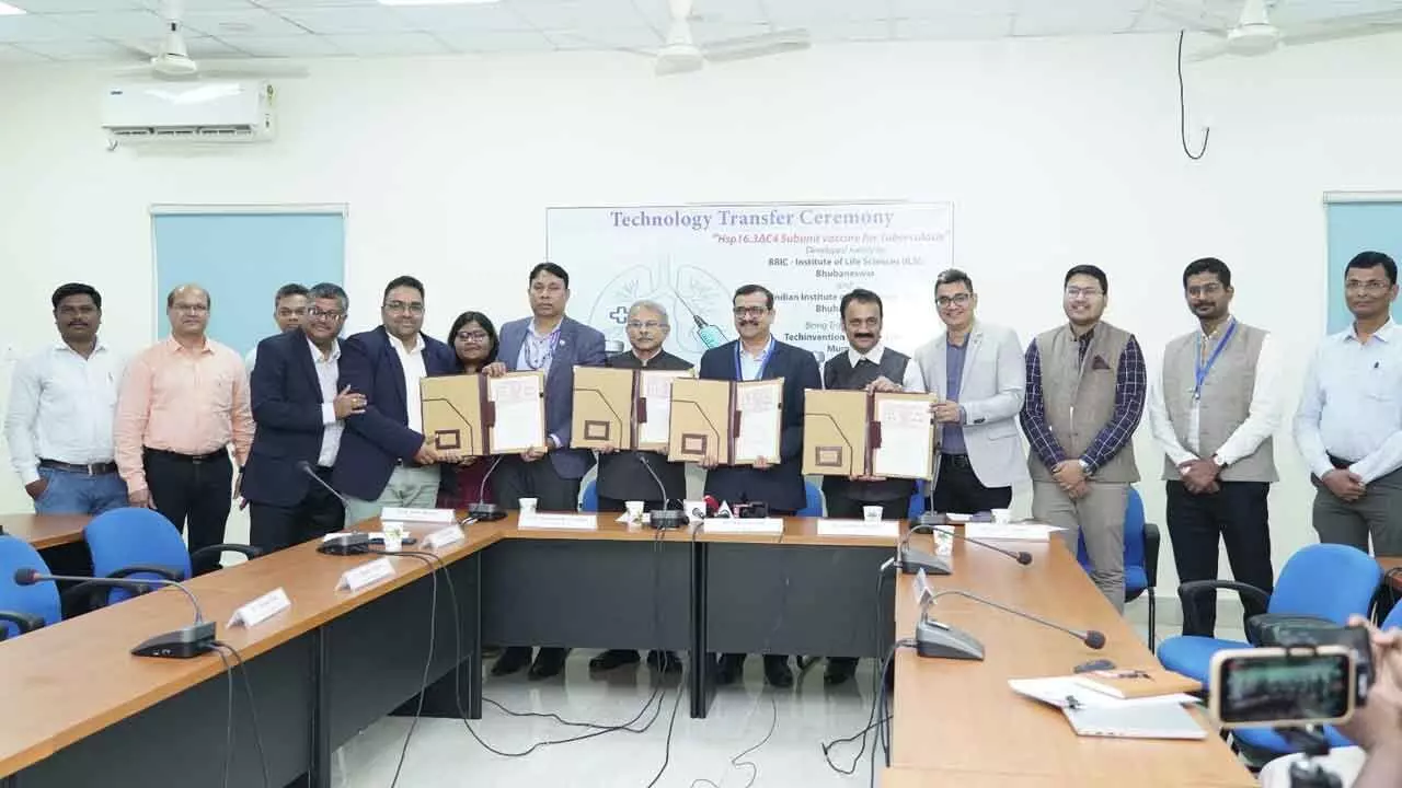 IIT Bhubaneswar signs pact for novel TB vax tech