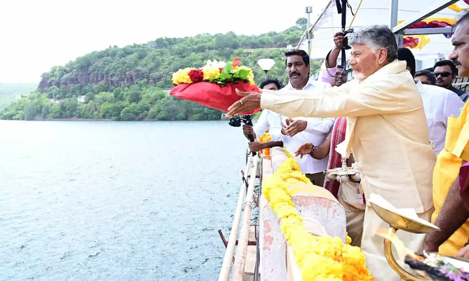 Naidu rules out scope to forego APs share on Krishna water