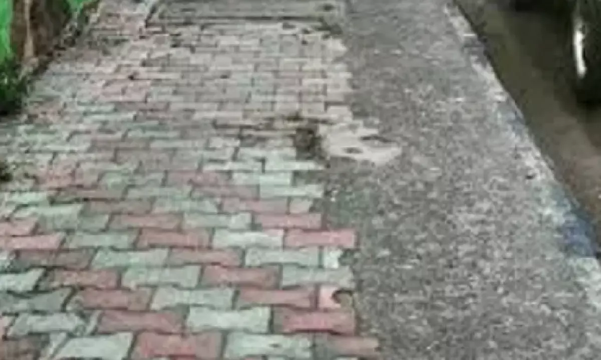 GHMC’s new model footpath features solar power, green design