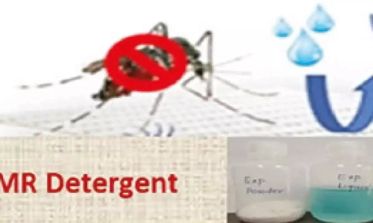 IIT-D comes up with smart mosquito-repellent detergents to protect against malaria, dengue