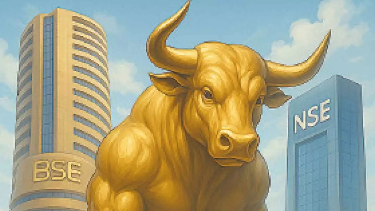 Key indices inch marginally higher after scaling fresh peaks intraday