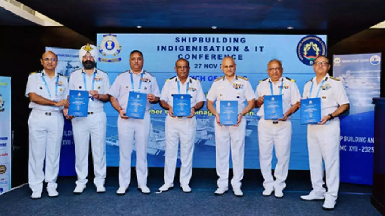 Rely on indigenisation, innovation in shipbuilding: Coast Guard chief