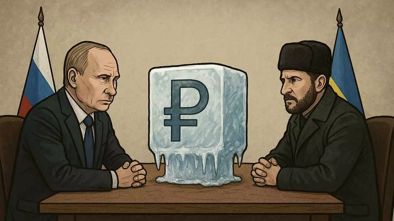 Russias frozen assets at centre of negotiations over Ukraine peace deal Russias frozen assets at centre of negotiations over Ukraine peace deal